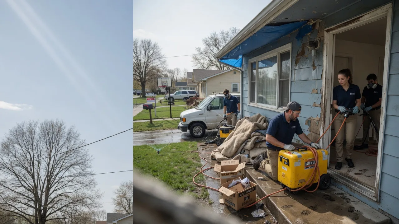 Basement Flood Cleanup in Colp, IL near me